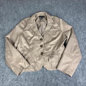 Cream boho blazer blazer